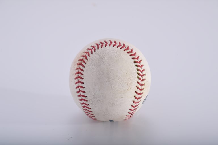 Game-Used Ball When Jeff McNeil Reached 200 Career Hits