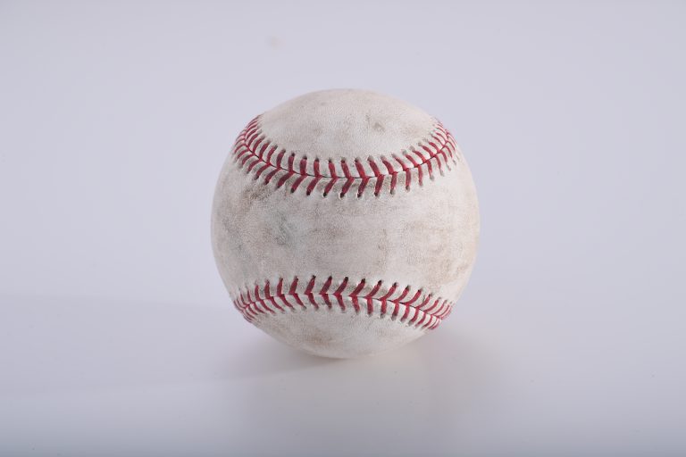 Game-Used Ball from Pete Alonso's First Hit