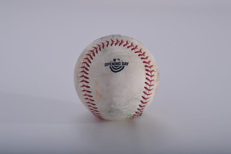 Game-Used Ball from Opening Day 2019
