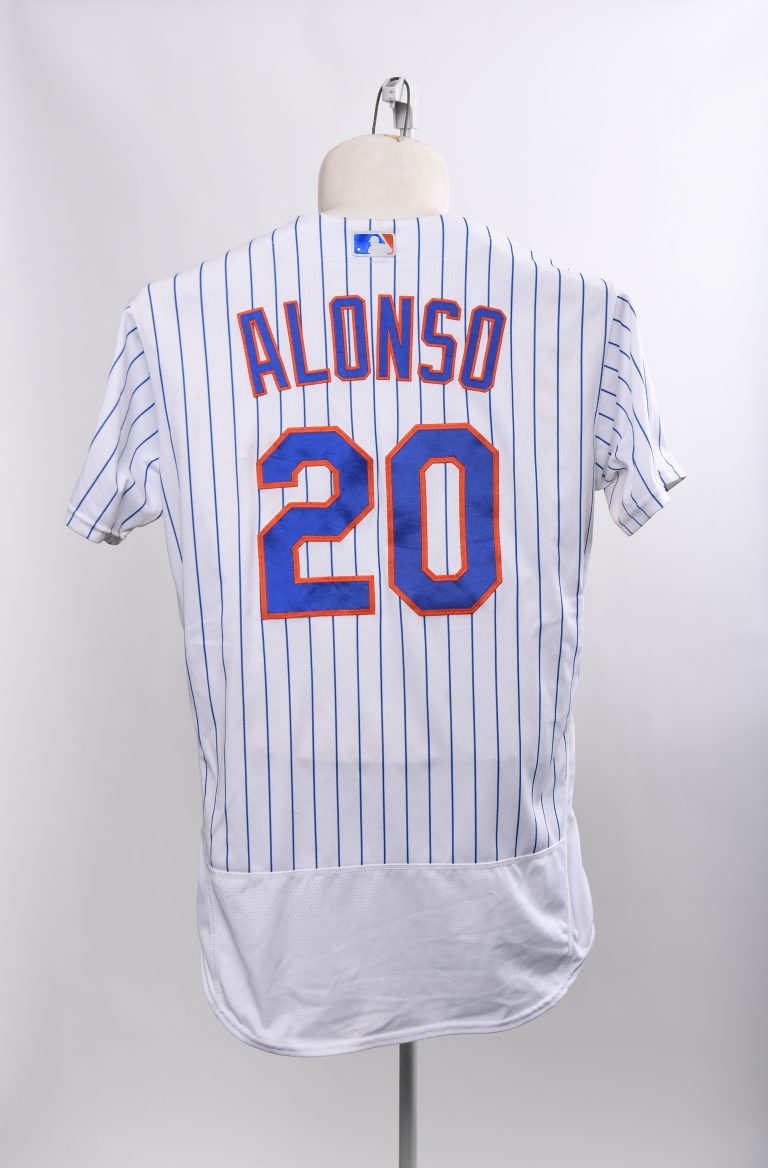 Pete Alonso Jersey Worn for Two Records