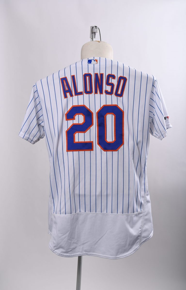 Pet Alonso Game-Worn Jersey from Home Run no. 42
