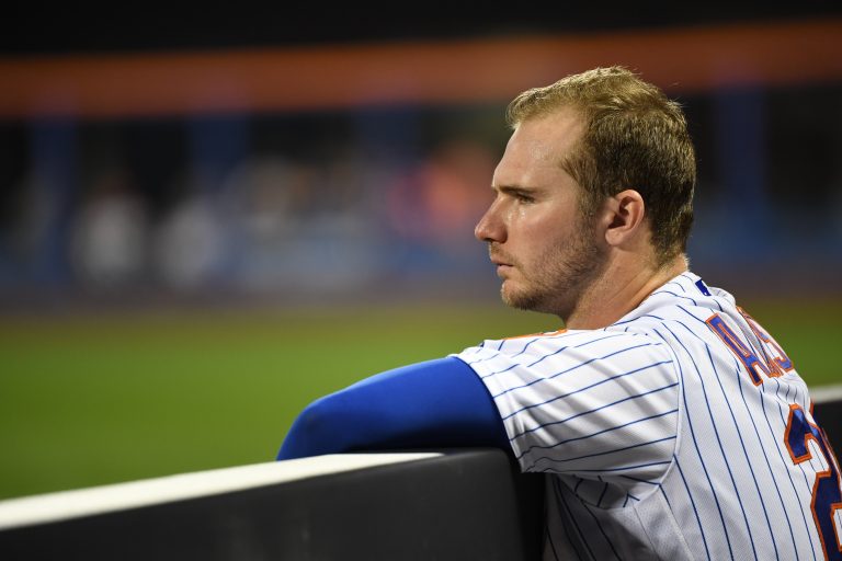 Pete Alonso Deep in Thought