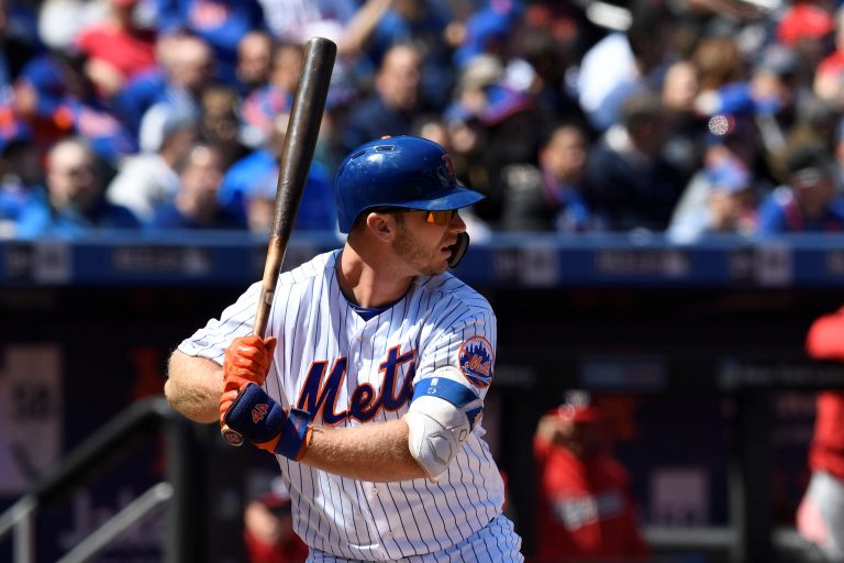 Pete Alonso's Batting Stance