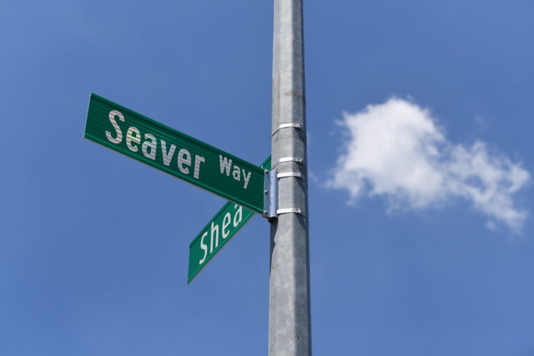 Seaver Way Street Sign