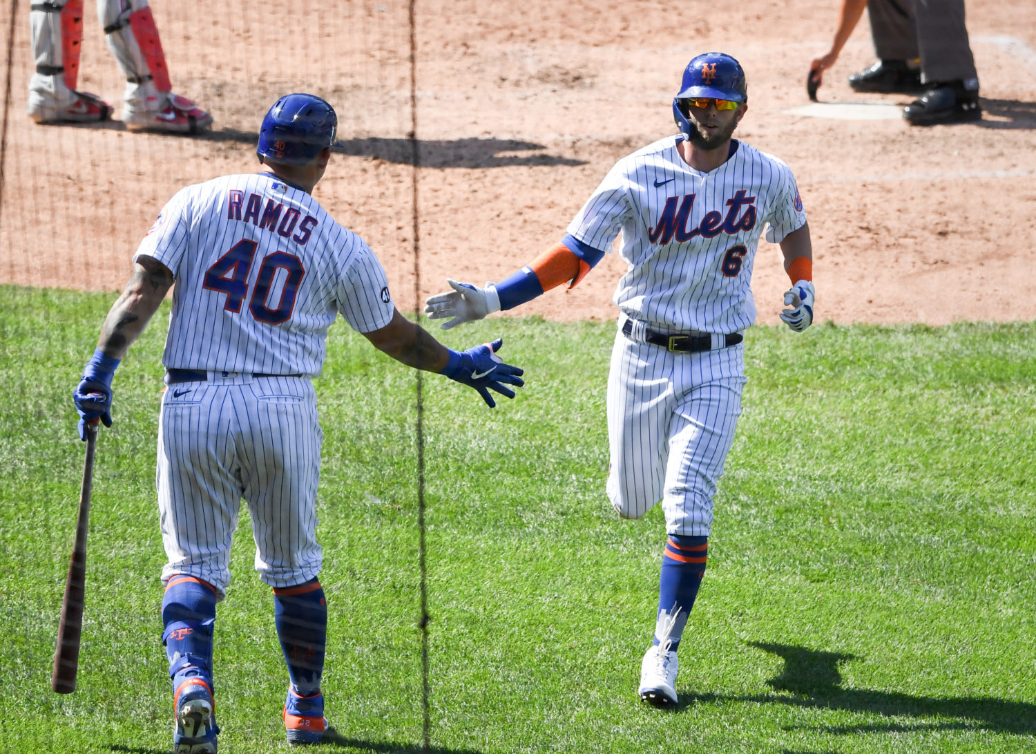 Jeff McNeil and Wilson Ramos in 5 Home Run Game