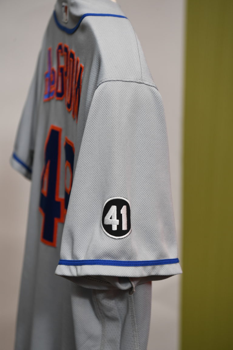 Jacob deGrom Jersey With Tom Seaver Patch - Mets History