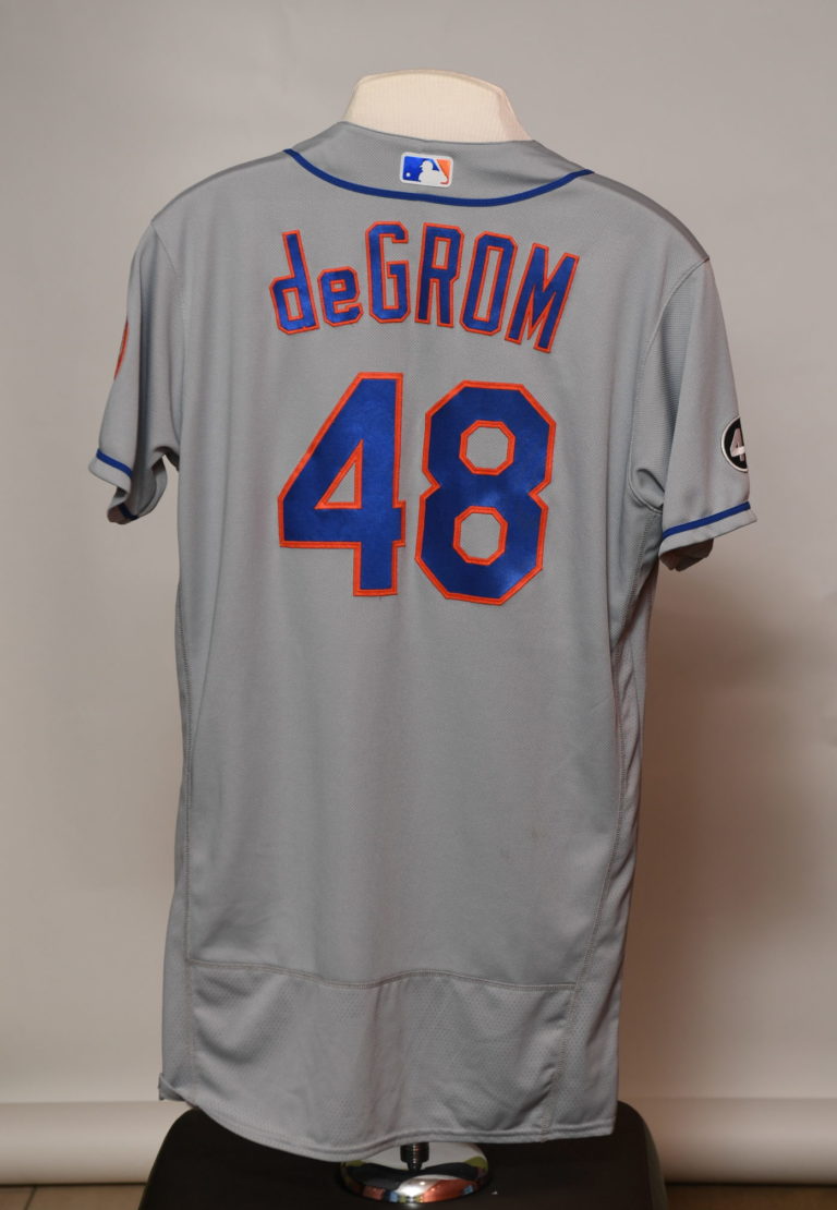 Jacob deGrom Jersey With Tom Seaver Patch - Mets History