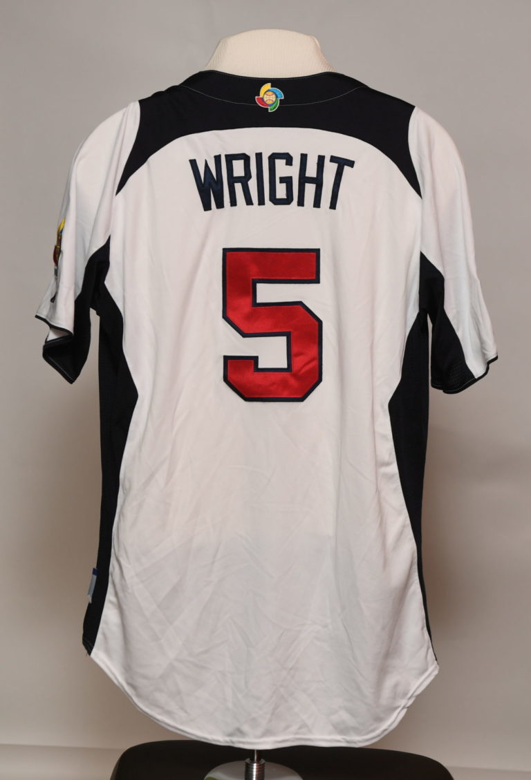 David Wright's WBC Team USA Jersey - Mets History