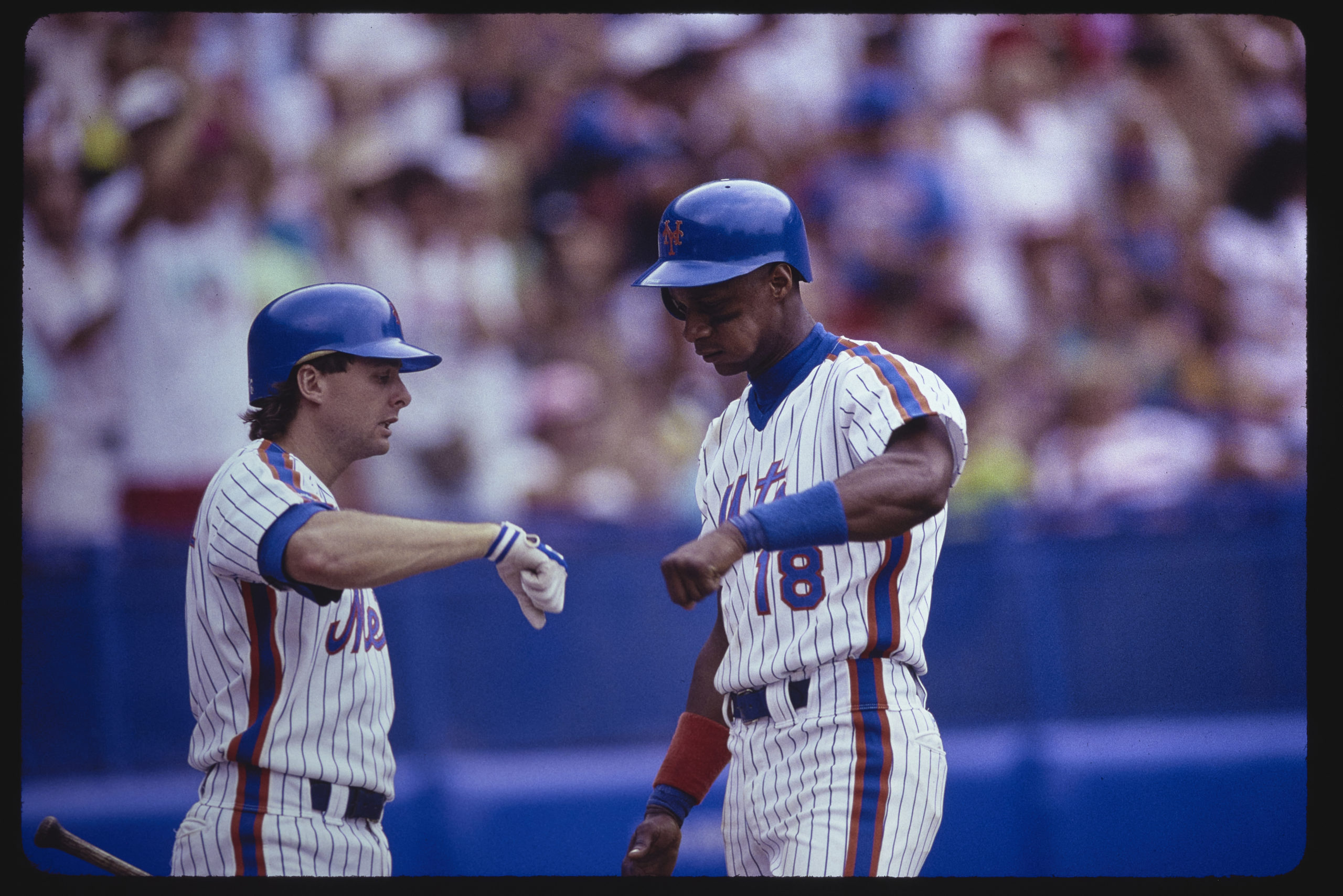 Darryl Strawberry and Lenny Dykstra